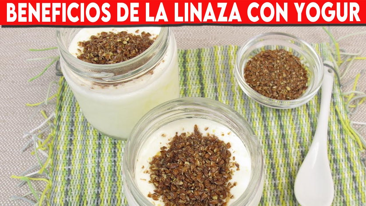 como tomar semillas de lino con yogur