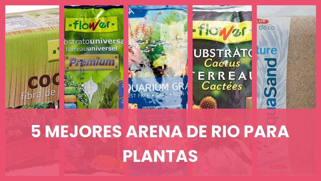 donde comprar arena de río para plantas