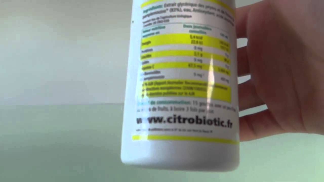 extracto de semilla de pomelo citrobiotic