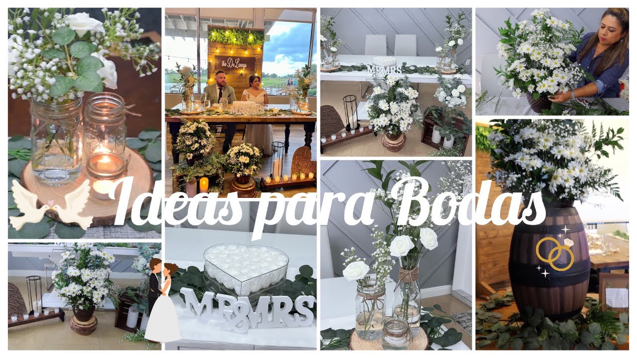arreglos florales para bodas al aire libre
