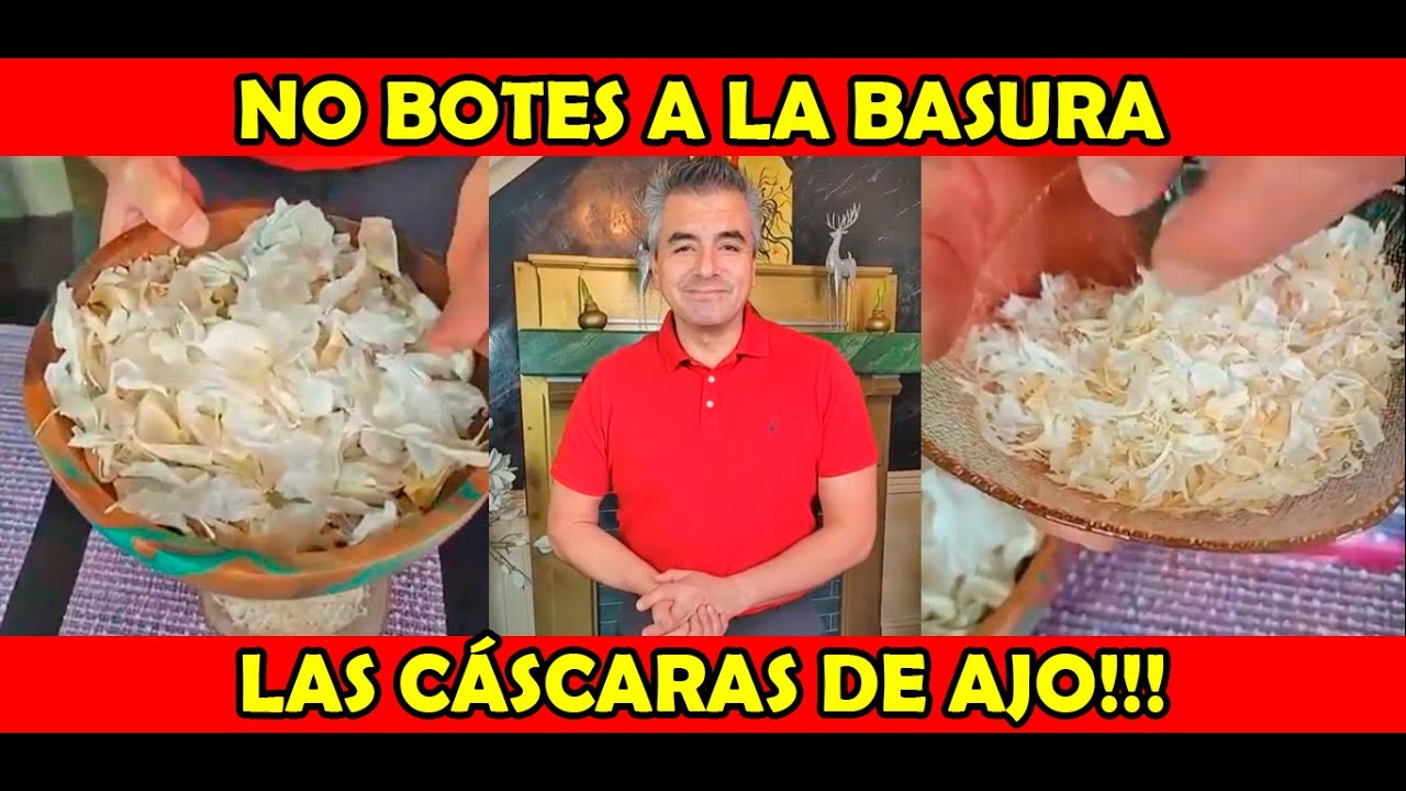 cáscara de ajo para las plantas