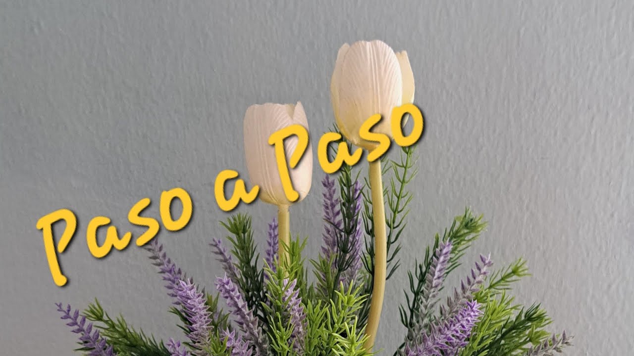 como hacer un centro de flores artificiales