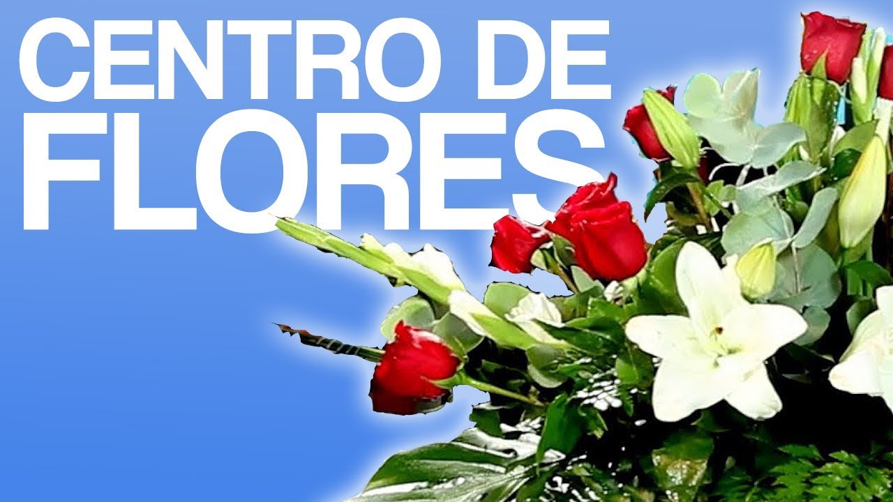 como hacer un centro de flores naturales