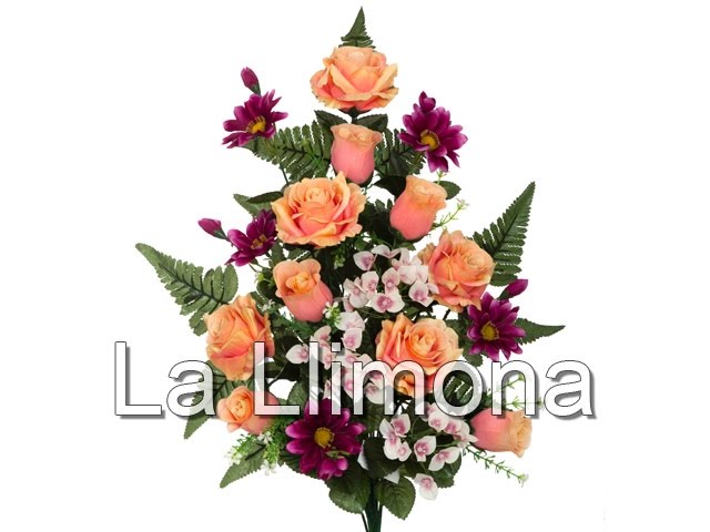 como hacer un ramo con flores artificiales
