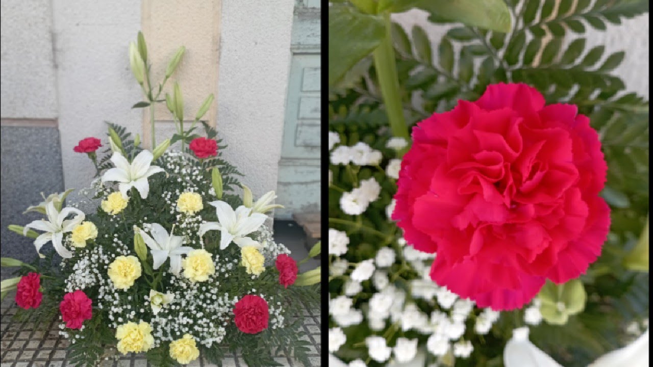 como hacer una tarrina de flores