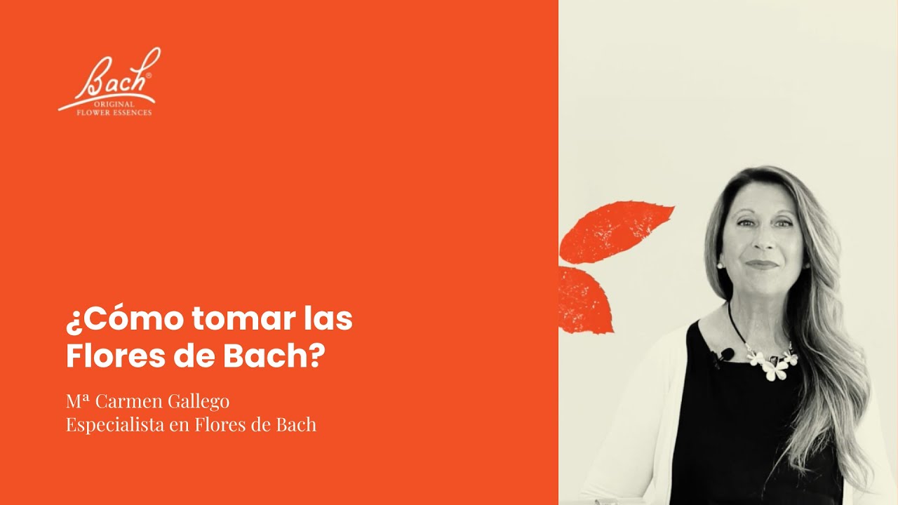 como tomar las flores de bach