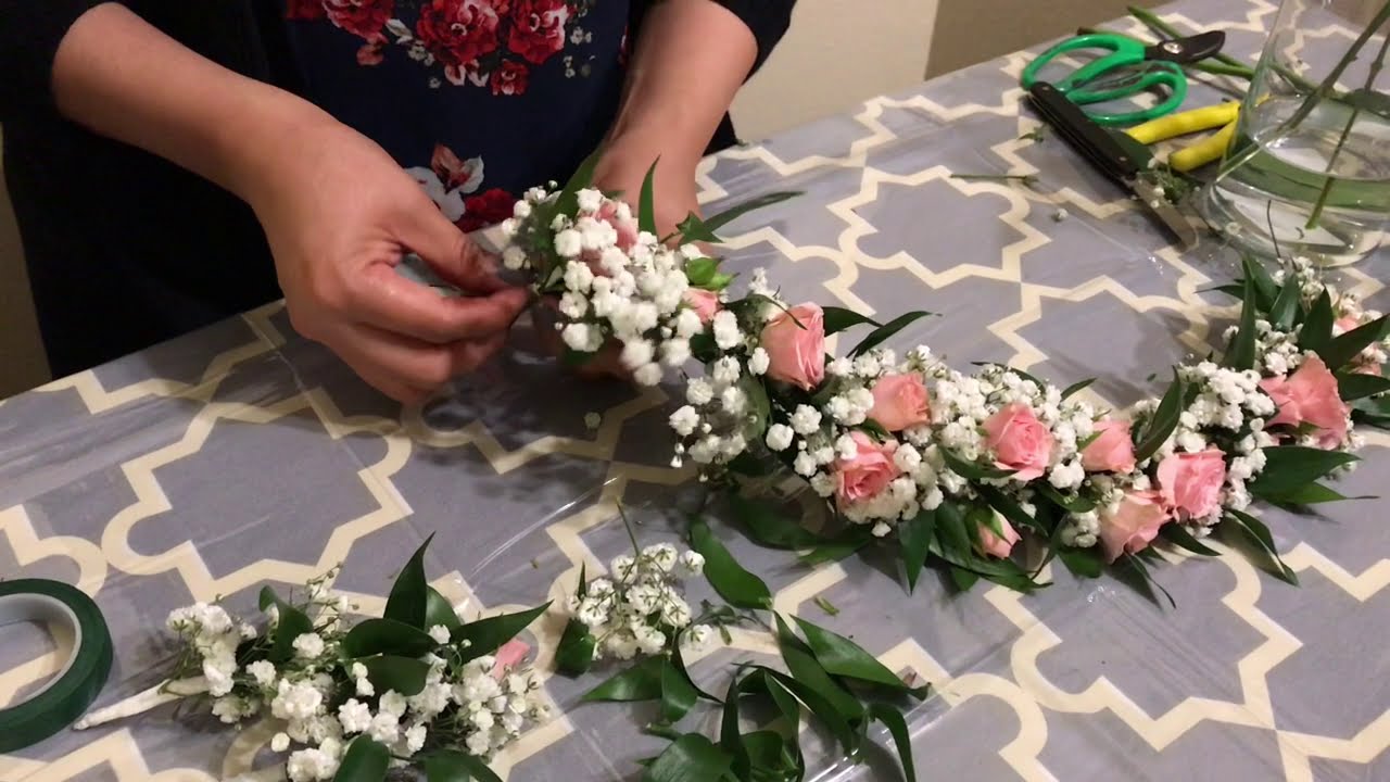 coronas de flores para la cabeza