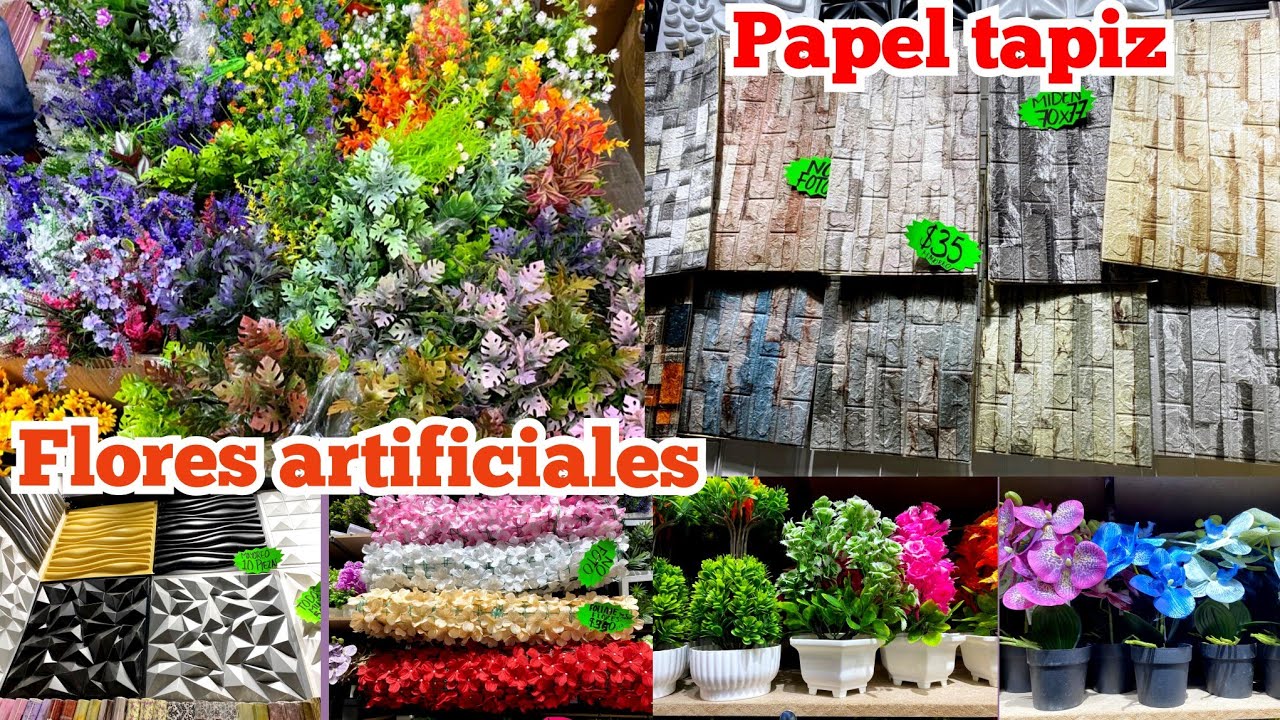 donde comprar flores de papel baratas