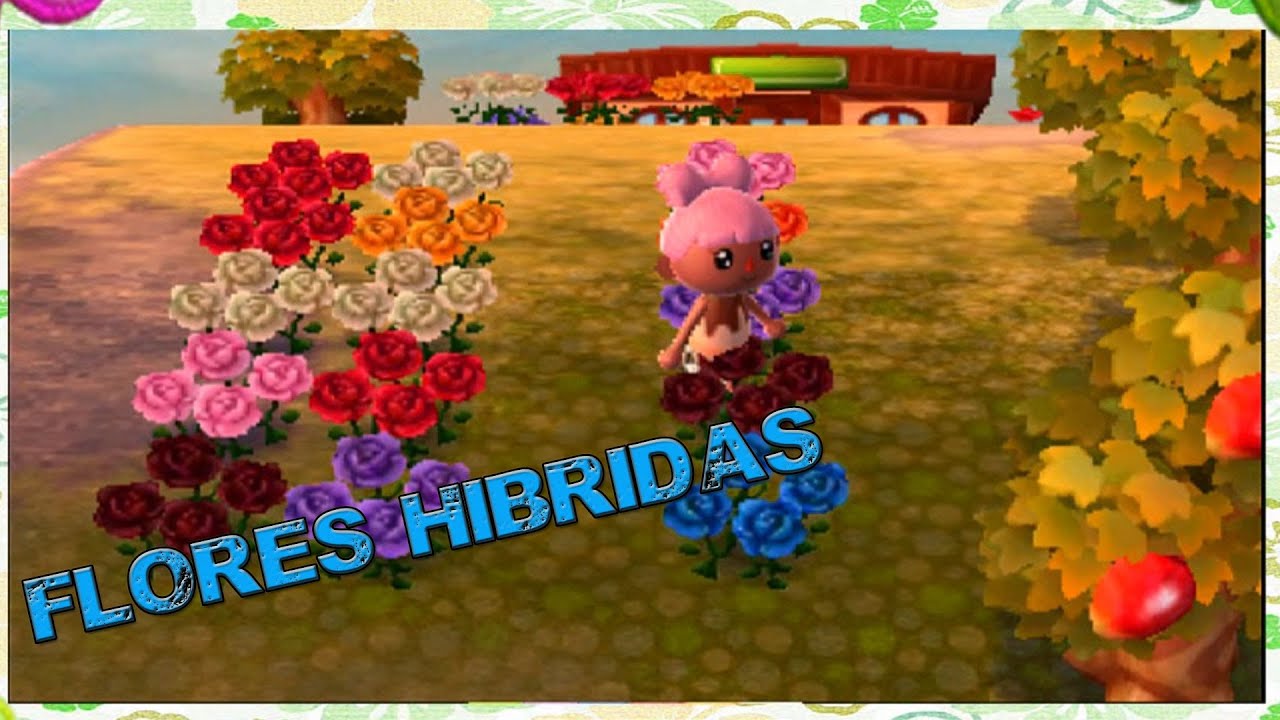 flores hibridas animal crossing new leaf