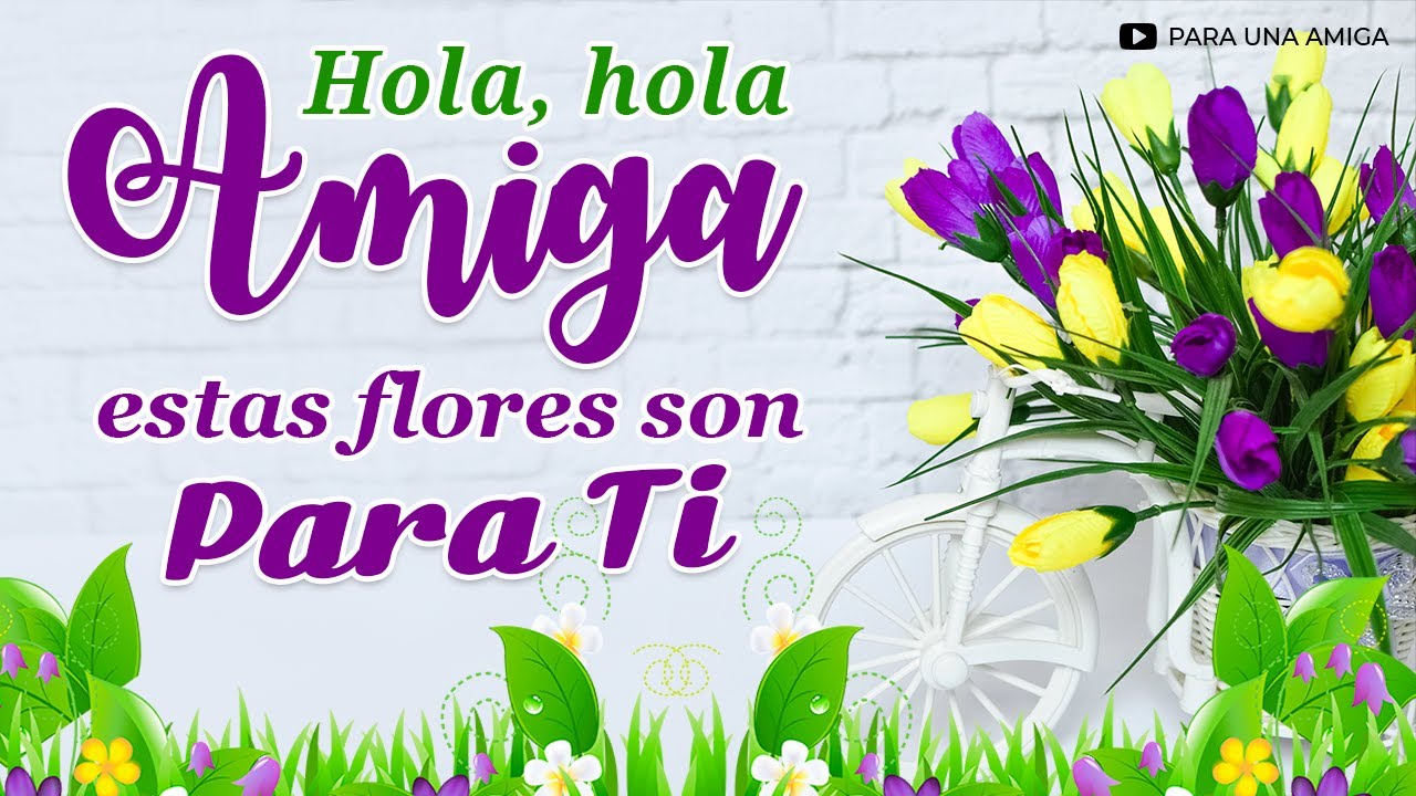 frases para regalar flores a una amiga