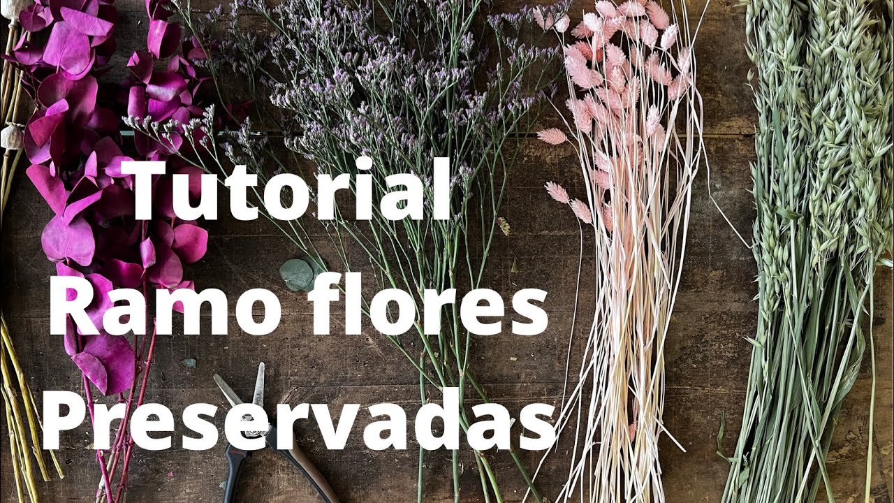 ramos de flores secas para decorar