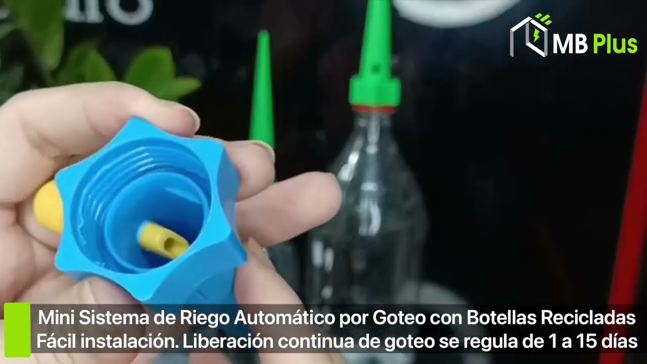 sistema de riego casero para plantas