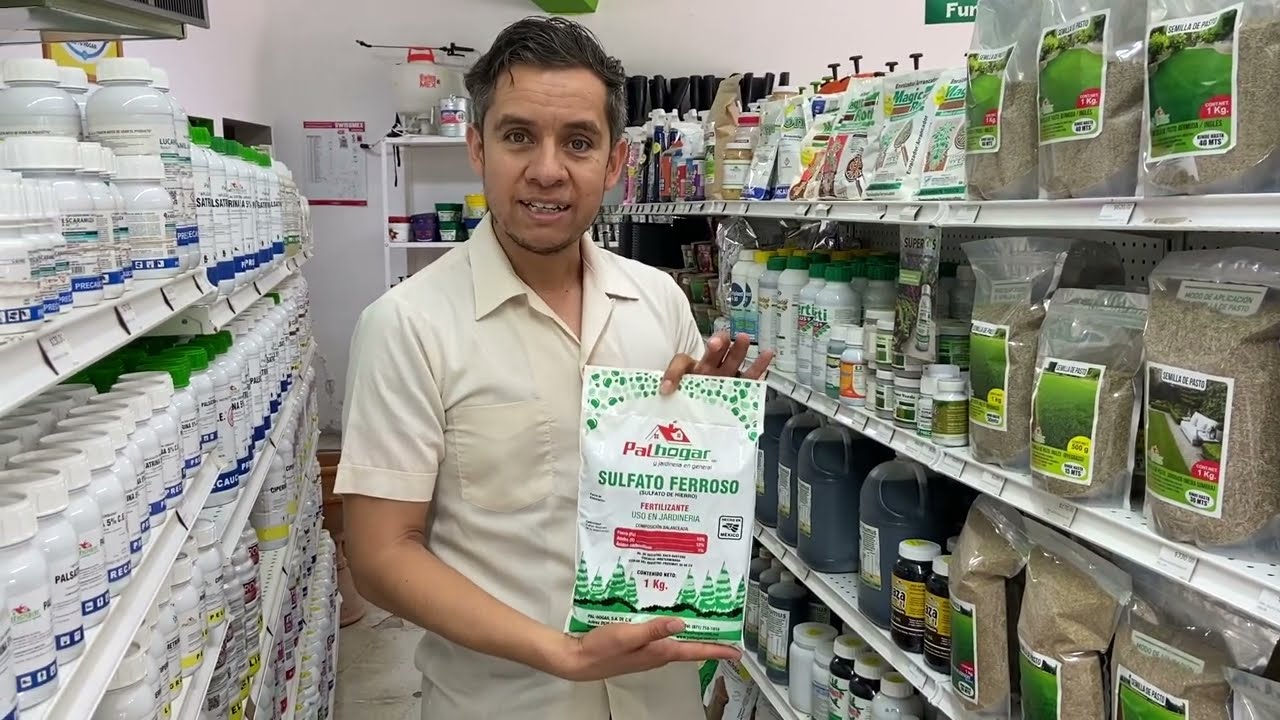 sulfato de hierro para plantas dosis