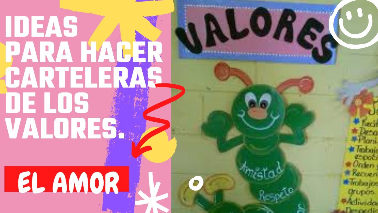 arbol de los valores para colorear