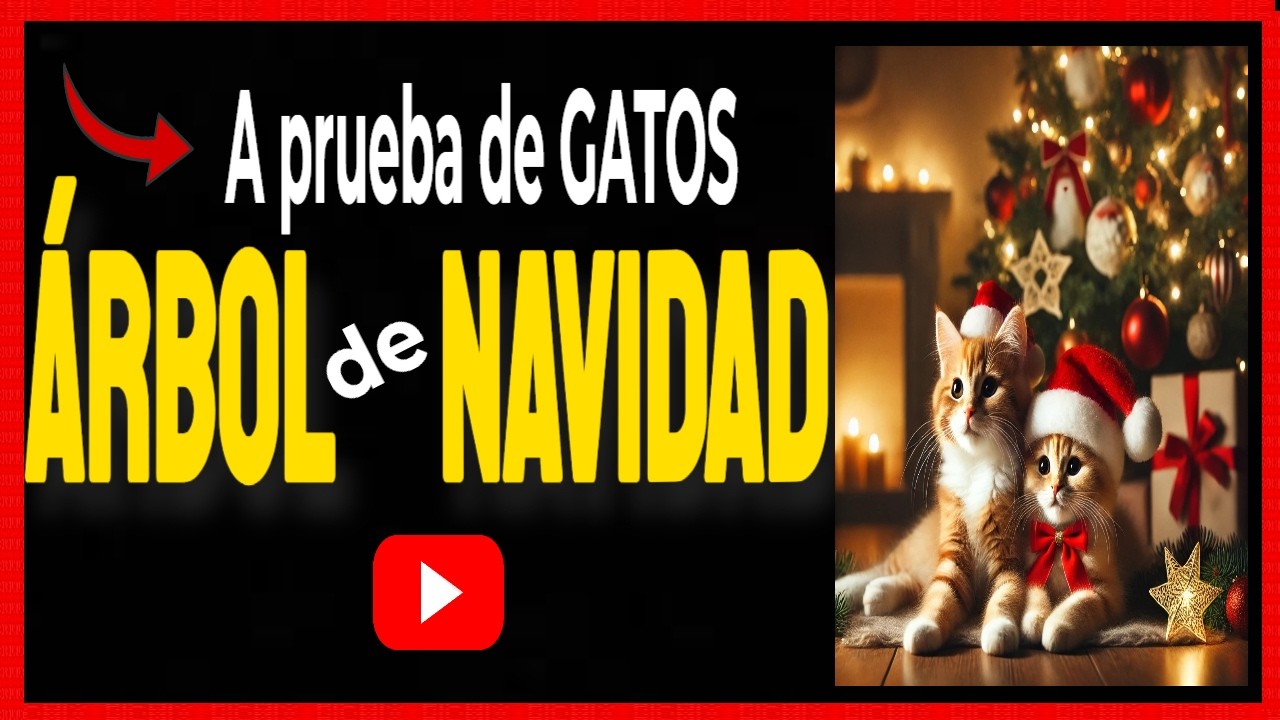 arbol de navidad apto para gatos