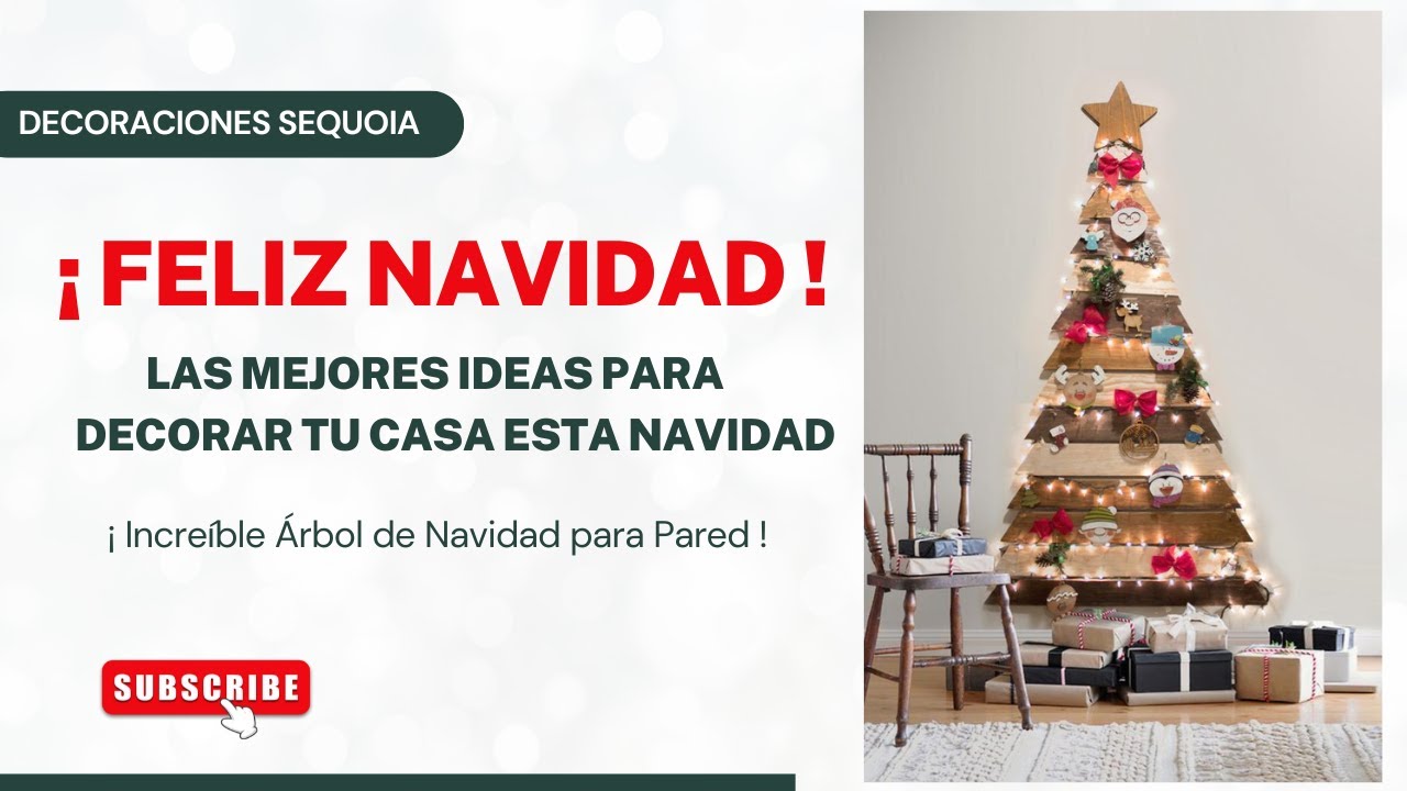 arbol de navidad hecho con madera
