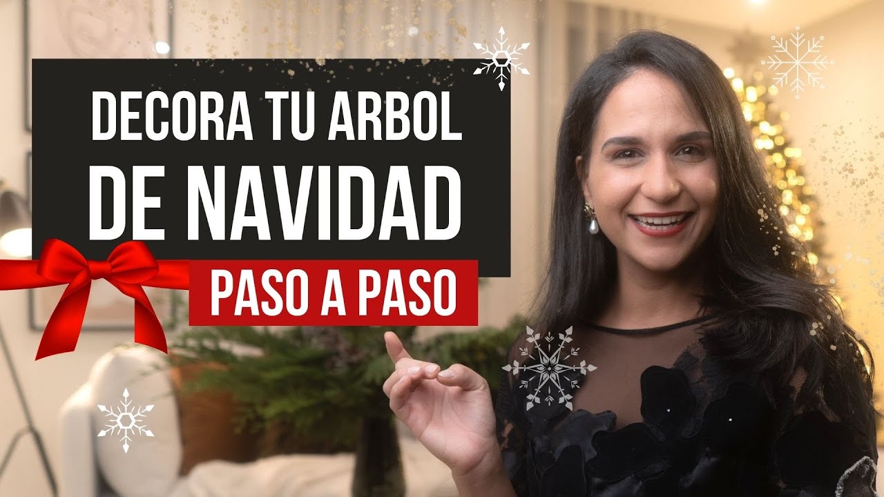 arbol de navidad paso a paso