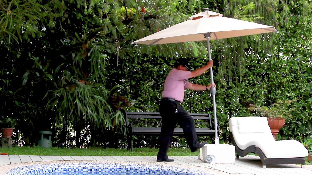 bases para sombrillas de jardin grandes