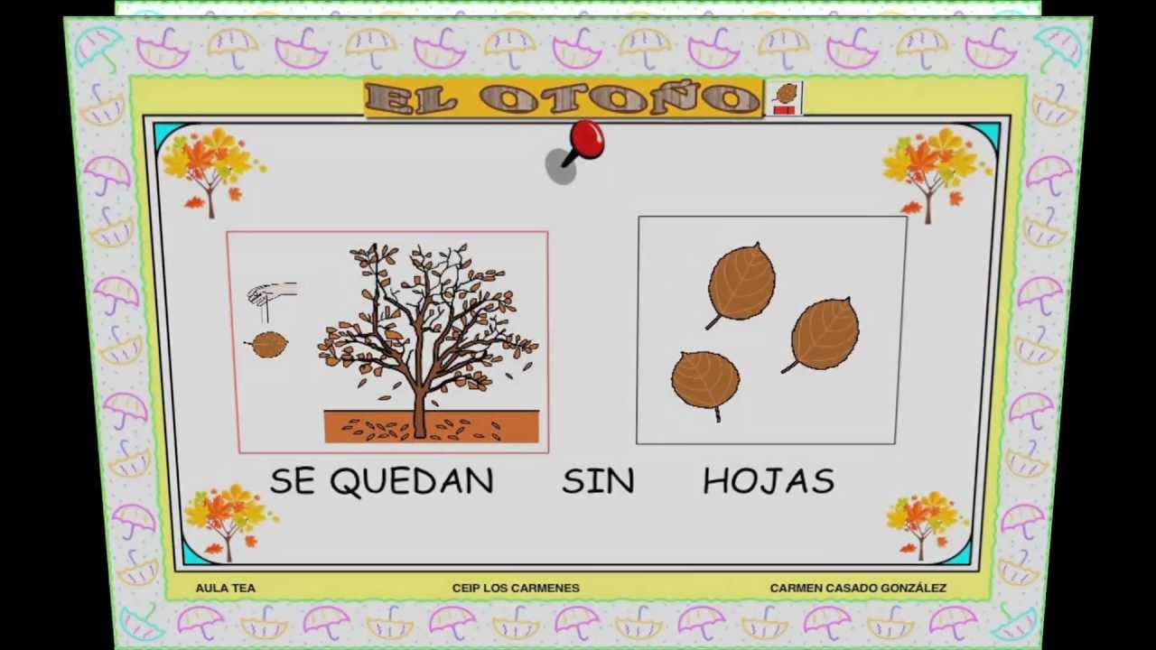 buenos dias con hojas de otoño