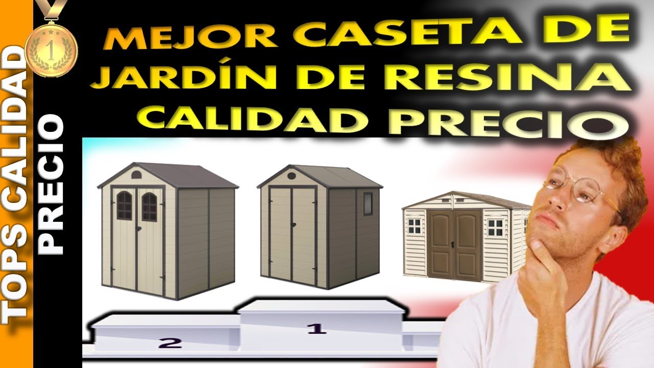 casetas de jardin de resina baratas