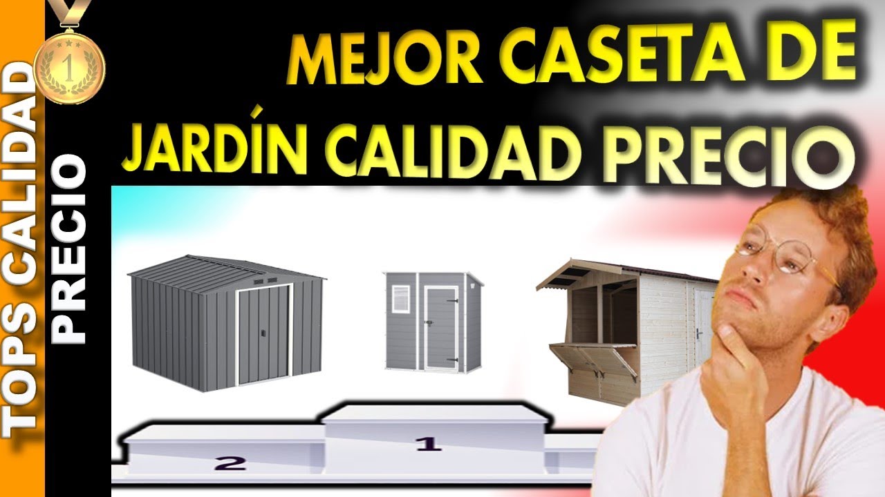 casetas de jardín grandes y baratas