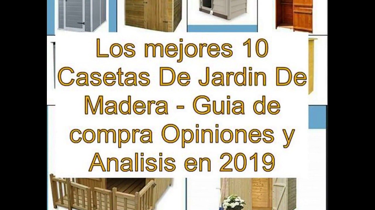 casetas de madera para jardin baratas