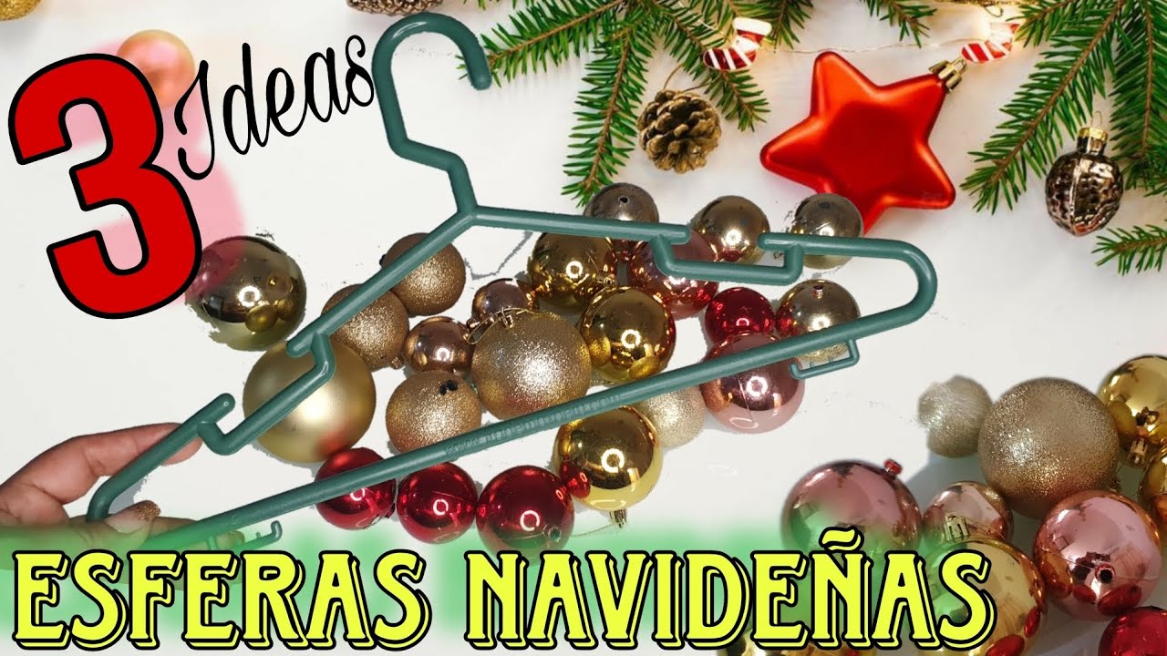 como hacer adornos para el arbol de navidad