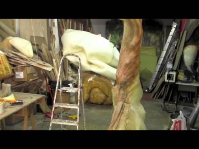 como hacer un arbol de carton tamaño real