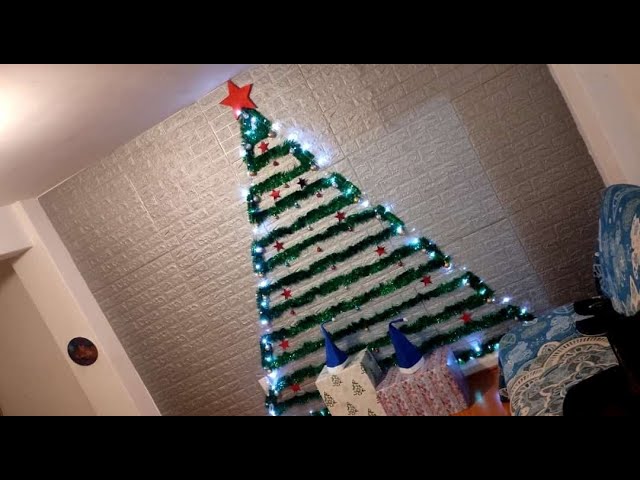 como hacer un arbol en la pared