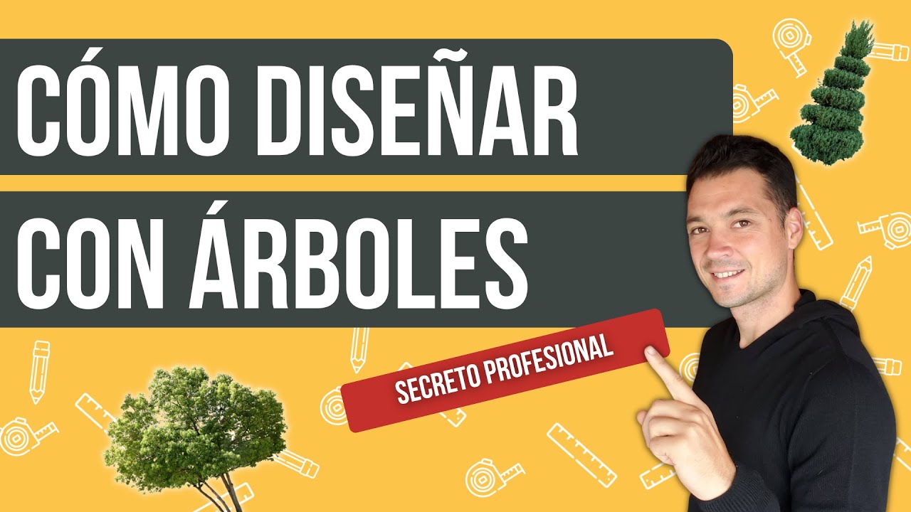 diseño de jardin con arboles frutales
