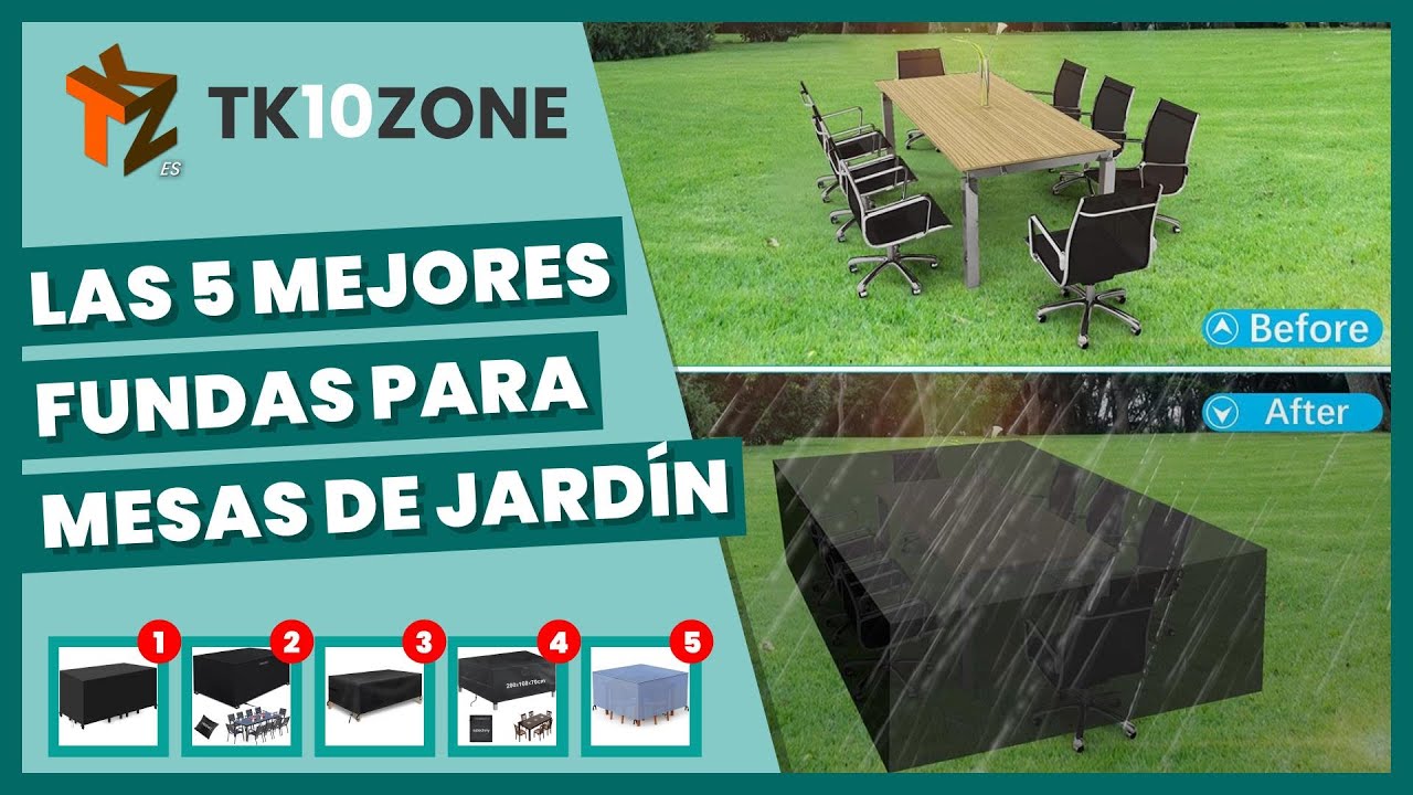 fundas impermeables para muebles de jardin