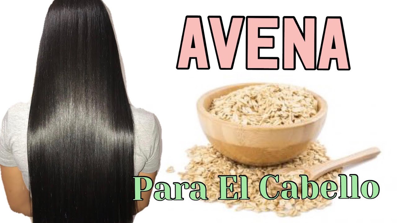 harina de avena para engrosar el cabello