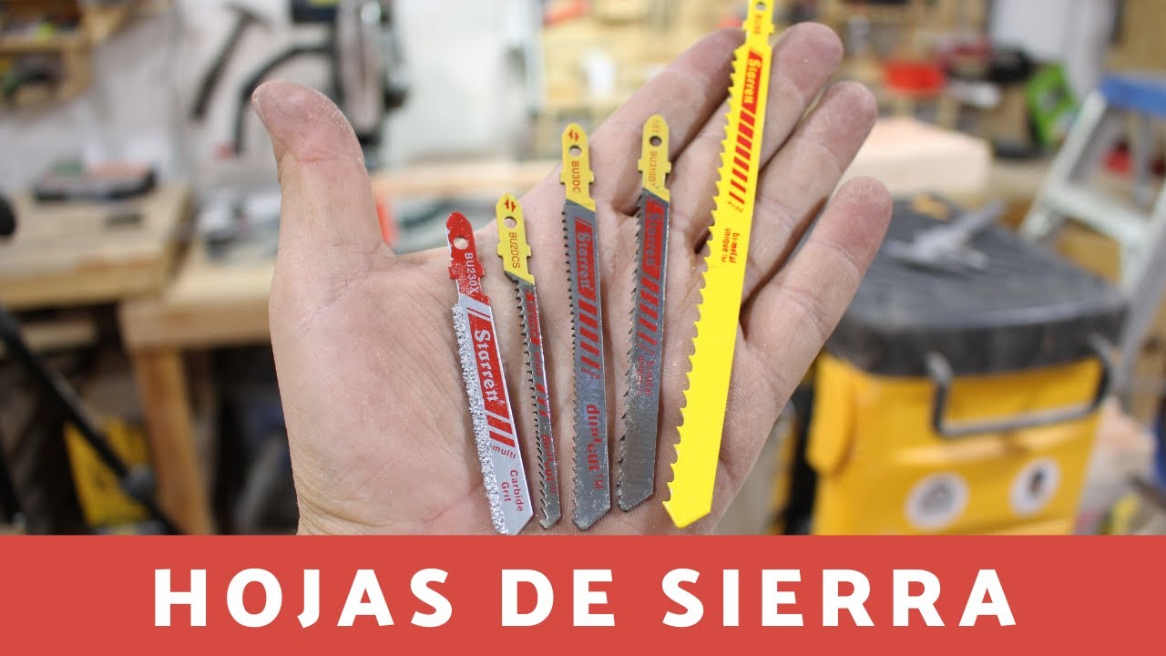 hojas de sierra de calar para cortes curvos