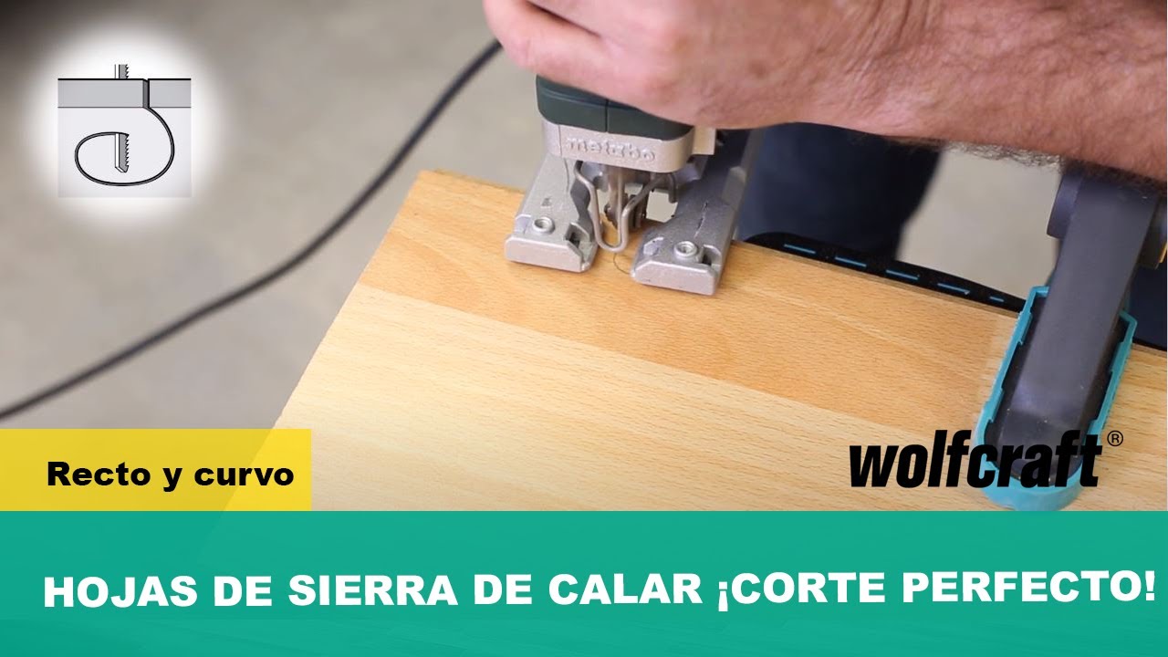 hojas de sierra de calar wolfcraft