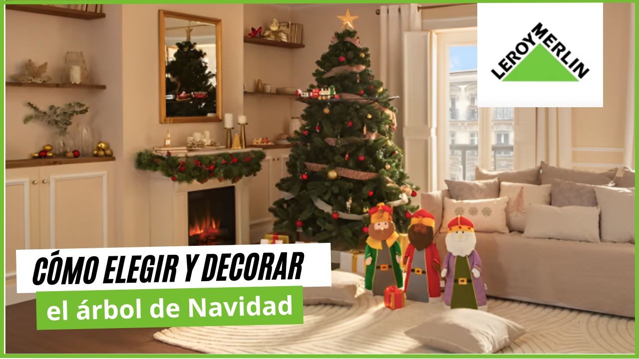 luces arbol de navidad leroy merlin