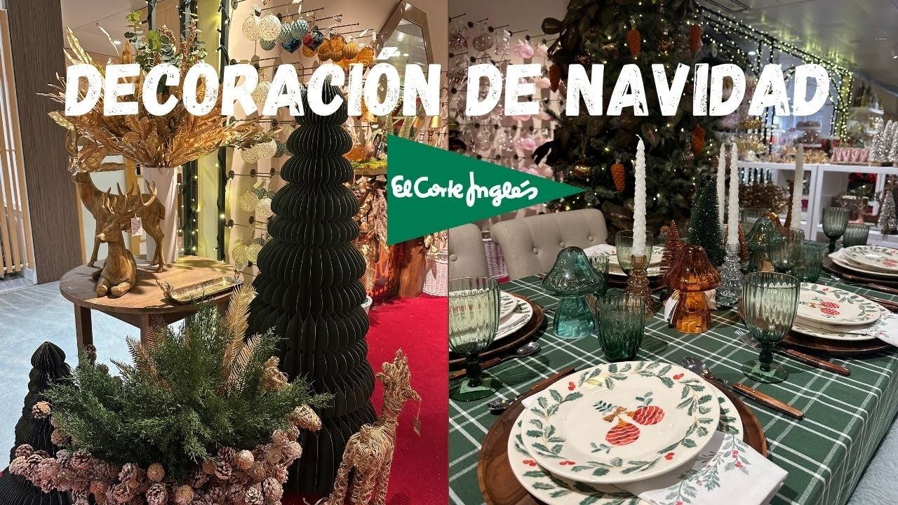 luces arbol navidad el corte ingles