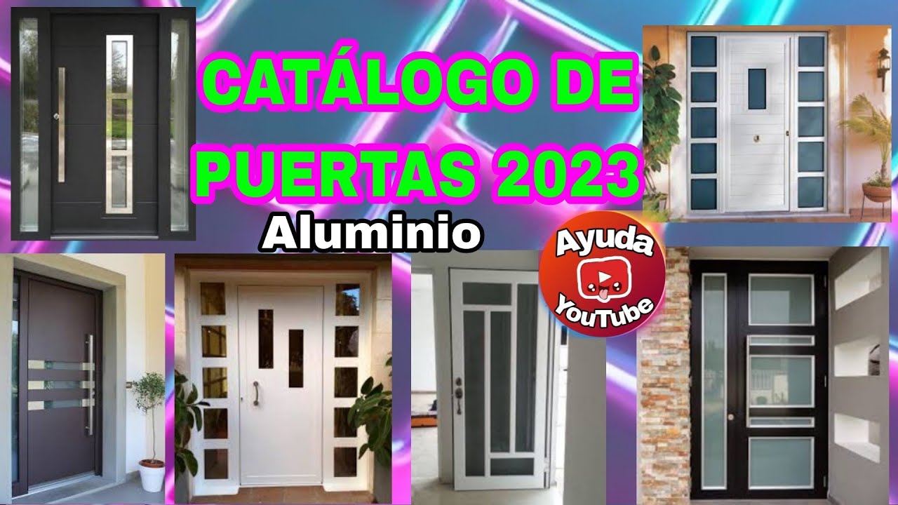 puertas de aluminio para exterior jardin