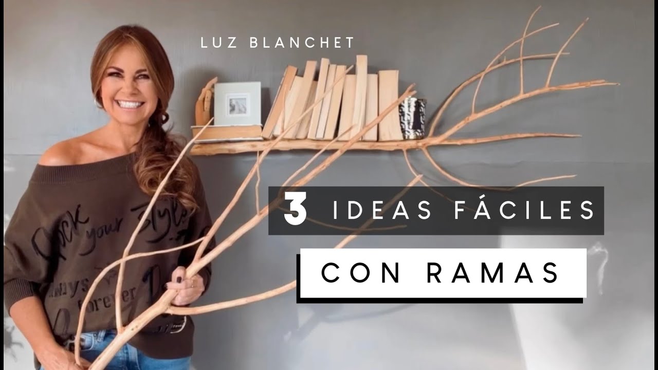que hacer con ramas de arboles