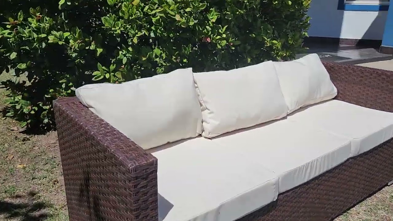 sillones de ratan sintetico para jardin