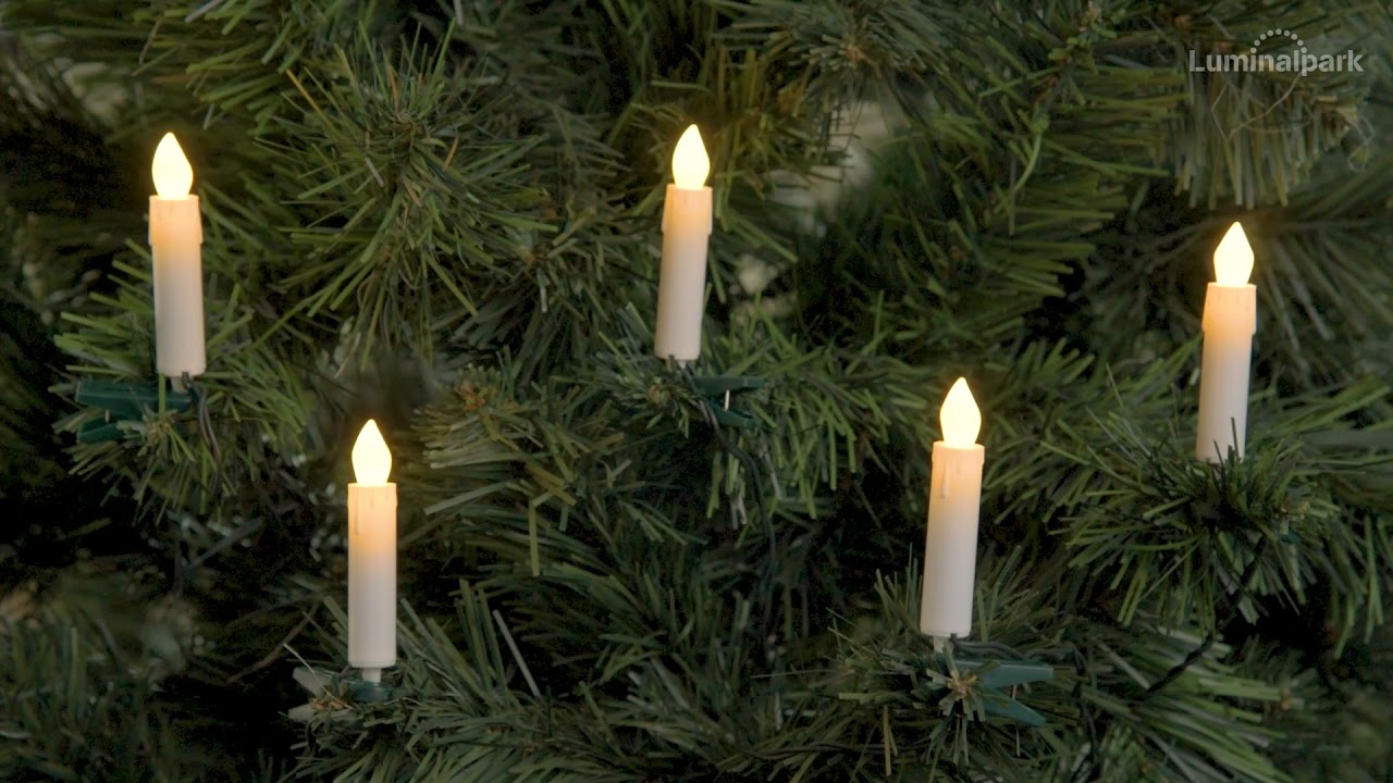velas led para arbol de navidad