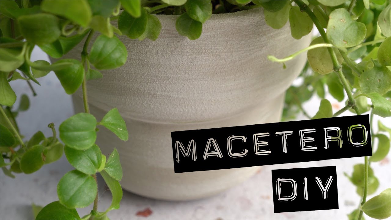 decorar macetas de plástico para exterior