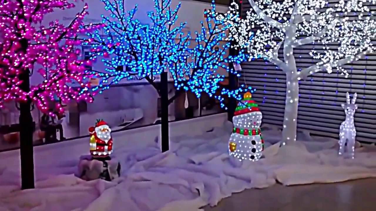 figuras luminosas de navidad para exteriores