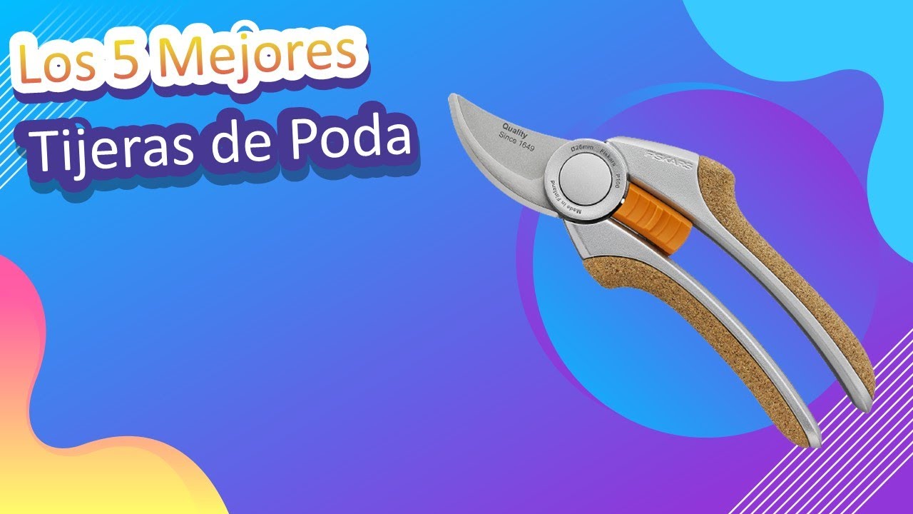 las mejores tijeras de podar profesionales