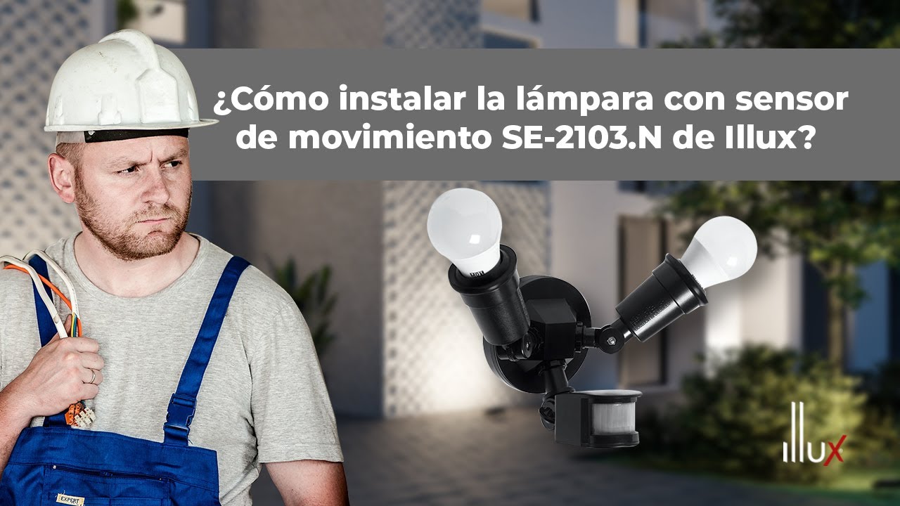 led con sensor de movimiento exterior
