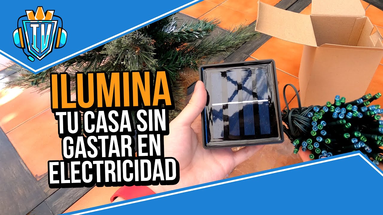 luces de navidad solares para exterior