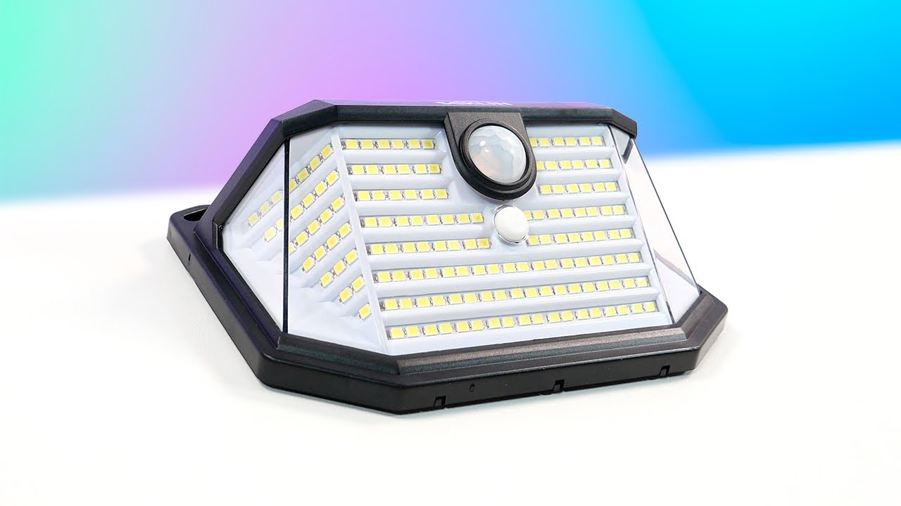 luces led exterior con sensor de movimiento
