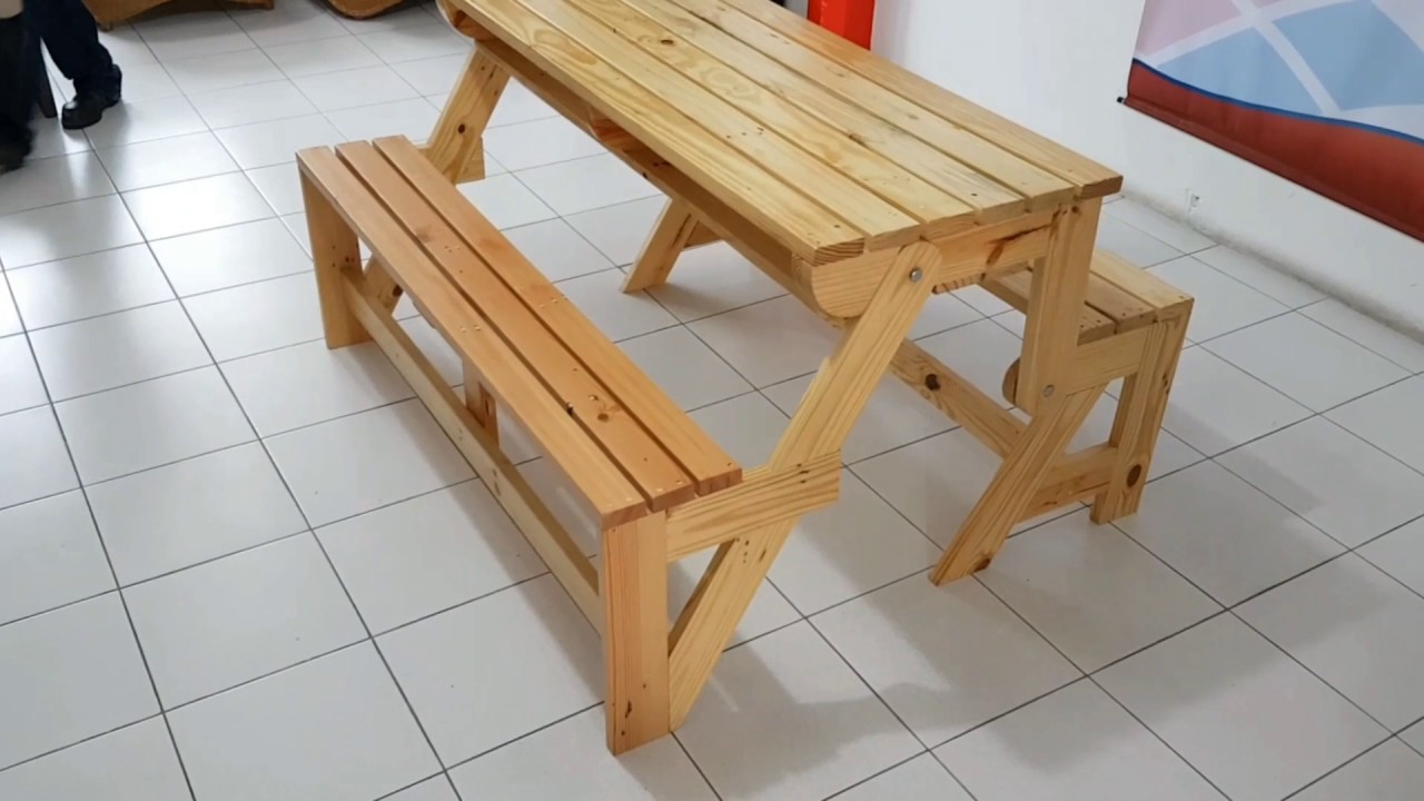 mesas de madera para exterior baratas