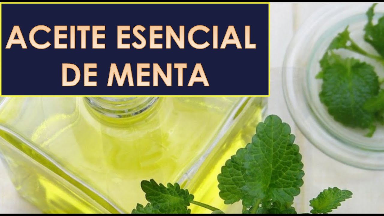 para que sirve el aceite de hierbabuena