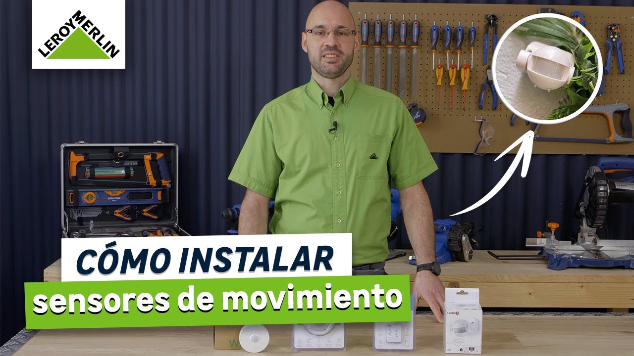 sensor de movimiento para luz exterior