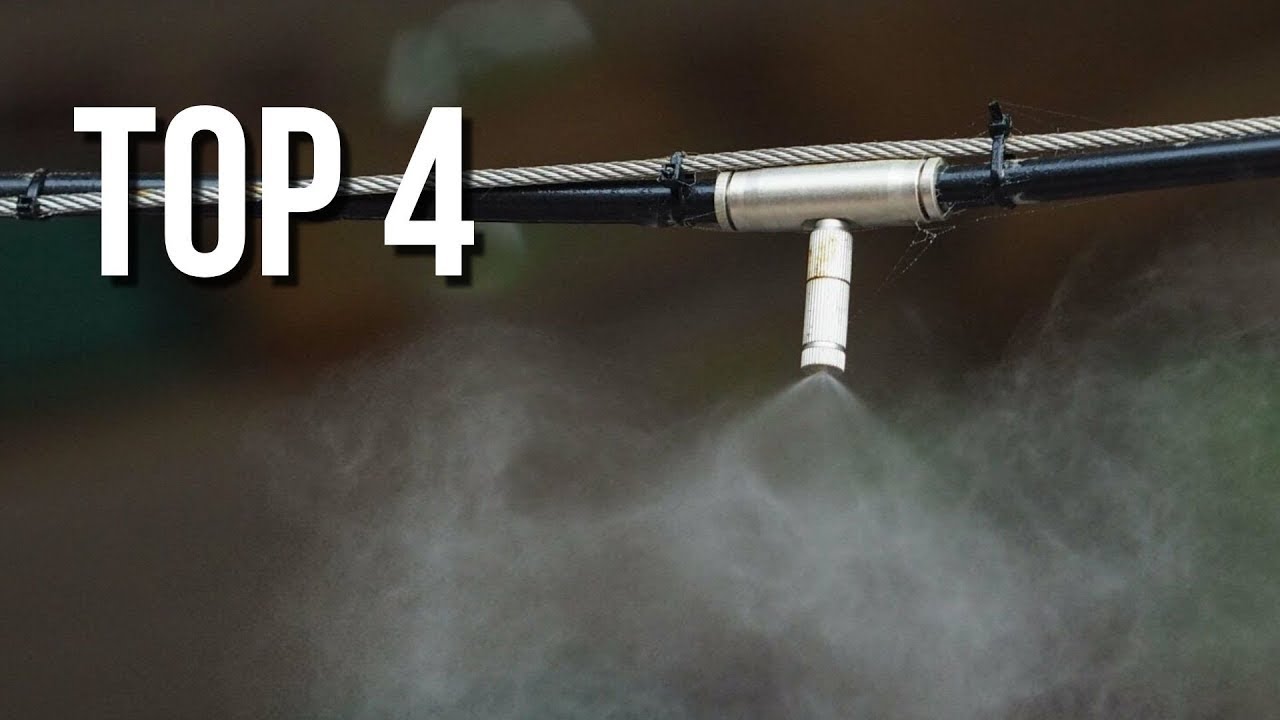 sistema nebulizador para enfriamiento para exteriores